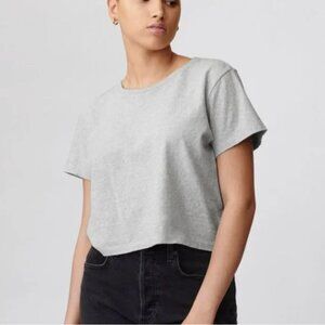 cropped grey tshirt from Nordstrom